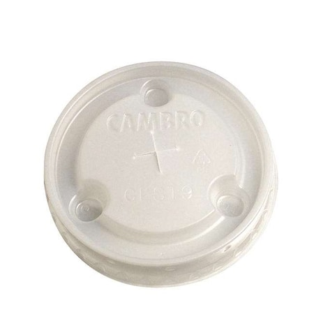 Cambro Camlid 9 oz. Delmar Disposable Lid, PK1000 CLST9190